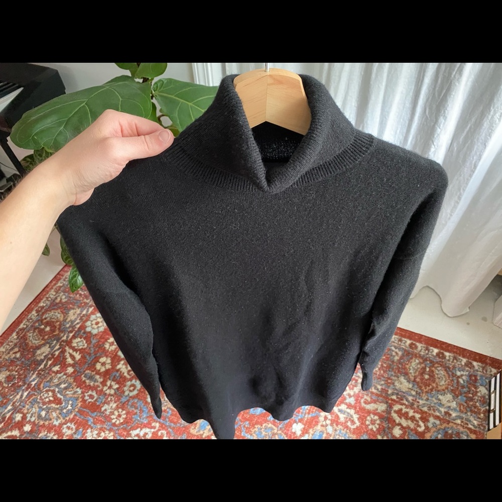 Everlane - Cashmere Turtleneck Dress - Black S